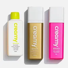 Kit Anti Manchas - Gel Clareador Antiacne Ácido Mandélico, Ácido Tranexâmico, Sérum Antioxidante Clareador Vitamina C