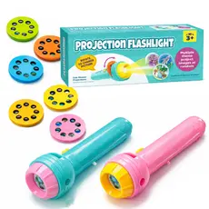 Lanterna Projetora Infantil 48 Imagens com 6 Discos