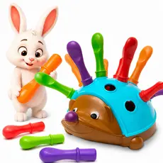 Brinquedo Educativo Bebê Montessori – Desenvolve Coordenação e Concentração