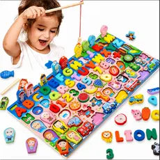 Quebra Cabeça Deslizante Magnético Montessori Brinquedo Educativo Infantil 64 ou 88 Peças