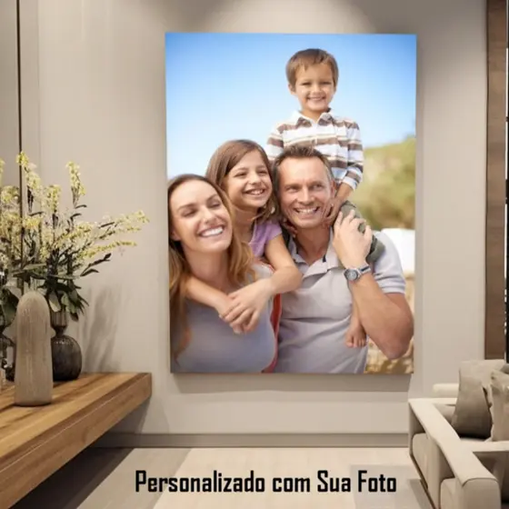 Quadro com Foto Personalizado 1 Peça Presente Criativo Em MDF 3MM