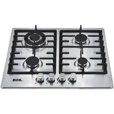 Fogão Cooktop a Gás 4 Bocas EOS Inox ECG04 Bivolt