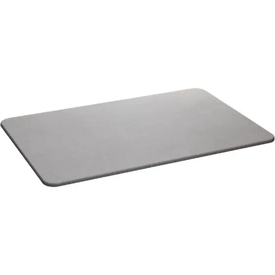 Tapete de Pedra Diatomita para Banheiro Cinza 60cm - Lyor