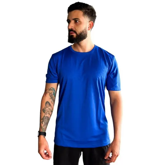Camiseta Masculina Dry Fit Esportiva Academia