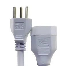Cordão Prolongador Pp 3x1,50mm 20a 3m Br - Fc