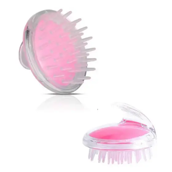 Escova massageadora capilar anti queda silicone