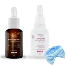 Kit Peeling Hidratante Hydra Peel + Rejuvenescedor Mandelic Peel - Extratos Da Terra