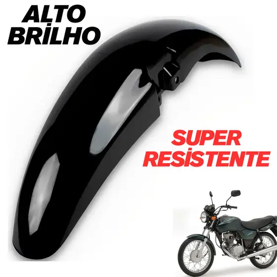 Paralama Dianteiro Titan 125 Fan 125 2009 / 2013 Preto