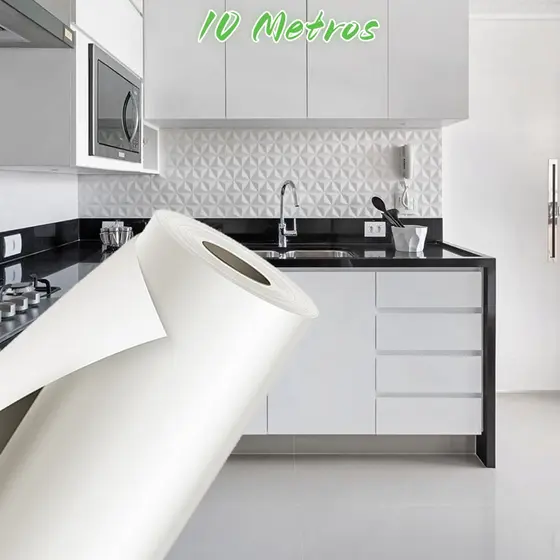 10 Metros - Papel Adesivo Contact Envelopamento Lavável