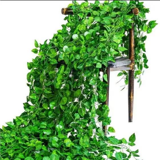 Kit 6 Metros Planta Decorativo Trepadeira Artificial Flores Artificiais Folha Ivy Artificial Garland Plants Decoração