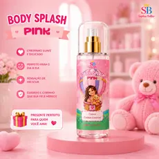Body Splash Infantil Pink Sophia Bellar 200ml – Cuidado Essencial