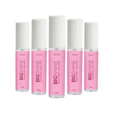 Kit 5  Big Shine Javône  Gloss Labial – Volume Imediato | Brilho Intenso | Envio Rápido