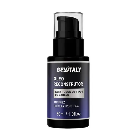Óleo Gevitaly 30ml | Hidratação Profunda, Antifrizz e Reconstrução Capilar