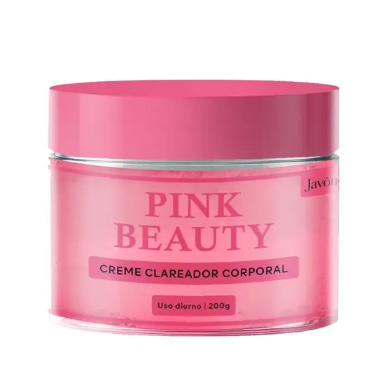 Javóne Pink Beauty – Creme Clareador e Hidratante Corporal 200g