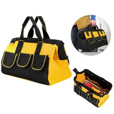 Bolsa para Ferramentas 13" Impermeável Reforçada Multifuncional Reforma Eletricista Carpinteiro Mecânico Hobby Uso Geral