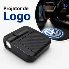 1 par Lâmpada LED Sem Fio Para Carro/Projetor De Luz Laser Bem-Vindo com Marca de Carro Universal Decorativo ZEM