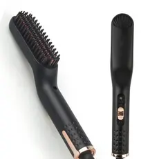 Escova De Alisamento Barba Cabelo S/frizz 2 Em 1 Cabo 360