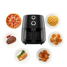 Fritadeira Air Fryer Coibeu 3,8 Litros Com Visor Transparente 110V Ou 220V Potente Rápida e Fácil de Limpar