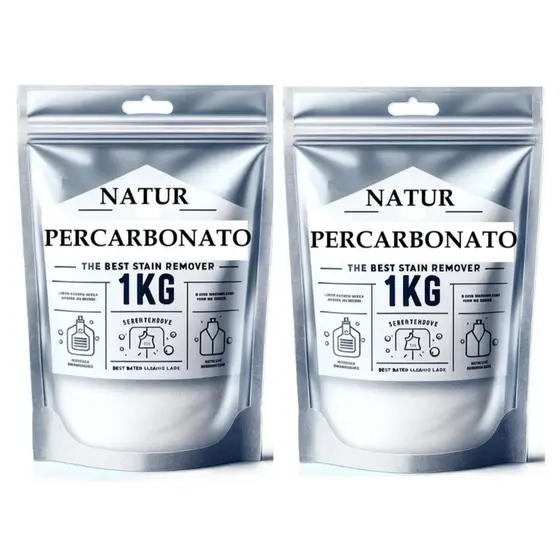 Percarbonato tira manchas roupas brancas e coloridas sem cloro poder O2 2kg