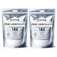 Percarbonato tira manchas roupas brancas e coloridas sem cloro poder O2 2kg