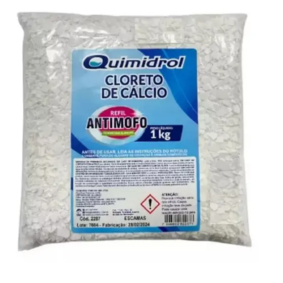 Cloreto De Calcio Escamas  (anti Mofo) Especial  Escamas