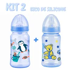 Super Kit 2 Mamadeiras Petita Premium Para Bebê
