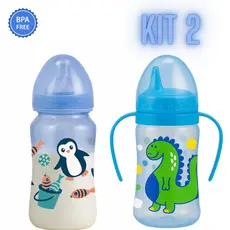 Kit Para Bebês 2 Copo De Treinamento