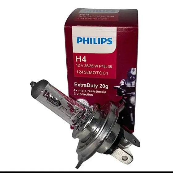 Lâmpada de Farol - Philips Extra Duty ((ROX))Original (Envio em menos de 24hrs)