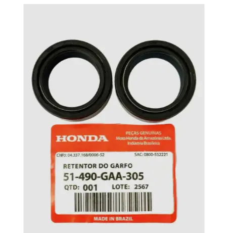 Retentores da Haste da Suspensão CG Titan 150 – Par Original Honda