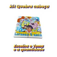 Kit Quebra-Cabeças Personalizados – MDF
