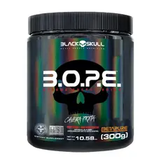 Pré-Treino com Cafeína - BOPE Fruith Punch 300g e 120g - Black Skull