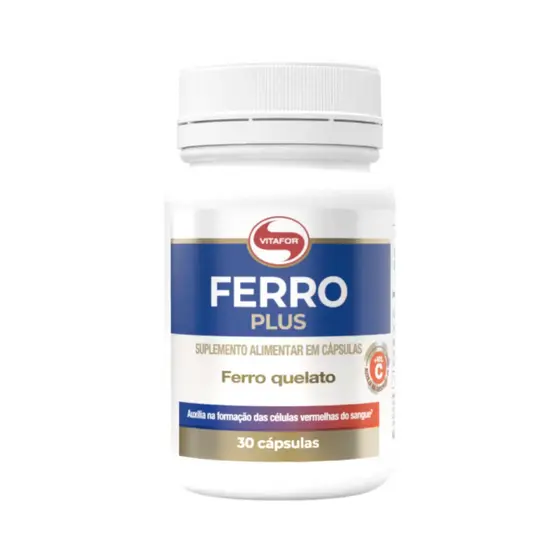 Ferro Plus - 30 Capsulas - Vitafor