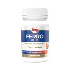 Ferro Plus - 30 Capsulas - Vitafor