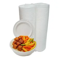 Marmita Isopor Hermética com tampa varios tamanhos N7, N8, N9 100 Unidades 550ML, 750 ML, 1100 ML
