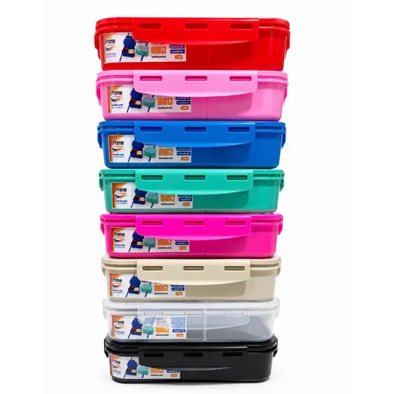 Marmita Com Divisória Interna 1250ml Hermética Bpa Free