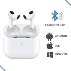 Fone Bluetooth Premium Série 4 Branco Sumexr Sx-01
