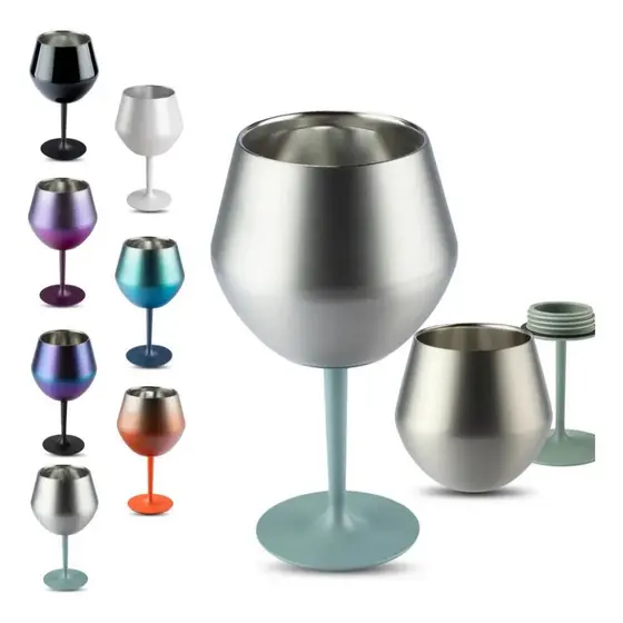 Taça Térmica Copo Prismática Cocktail 2 Em 1 Drinks 414 Ml