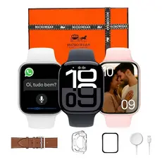 RELÓGIO W11 Mini Pro Smartwatch Bluetooth Chamadas Android iOS Mais Vendido