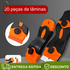 Ratinho Duplo Removedor De Películas Raspador Para Tintas Piso Vidro Cerâmica