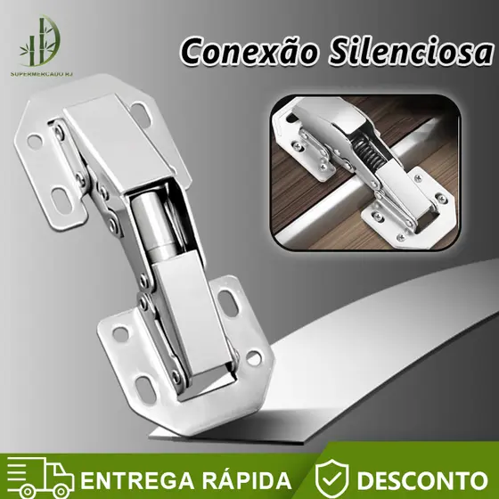 Dobradiça De Porta De Armário 4/10 Peças 90 Graus , Sem Perfuração Porta De Hardwa