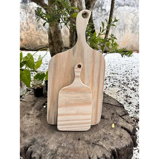 Kit Tábua de Carne ou Frios + Mini Tábua para Temperos