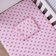 Jogo de Lençol Berço Americano 2 Peças Algodão Estampado Baby – Menino e Menina