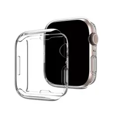 Capa Bumper Silicone Transparente para Apple Watch