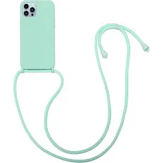 Capa com Alça para iPhone - Verde Menta (OFERTA)