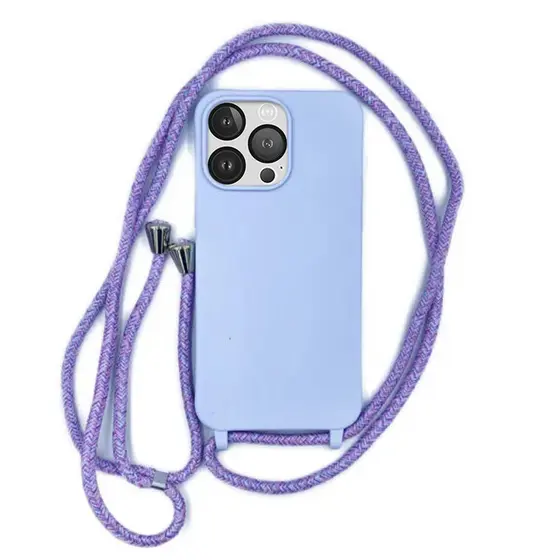 Capa com Alça para iPhone - Violeta (OFERTA)