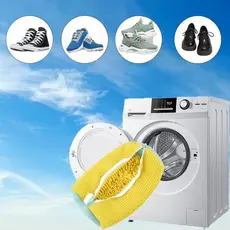 Bolsa de Lavar Tênis Sapatos Malha Lavanderia Anti Deformação Top