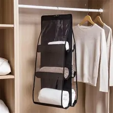 Organizador Multiuso Suporte De Bolsas Com Cabide Para Guarda Roupas