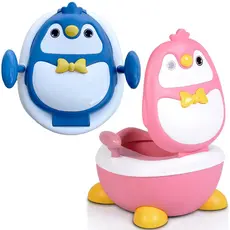 Troninho Lorben Infantil Desfralde Penico Portátil Pinguim