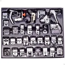Kit 32 Peças Calçador Sapata Lorben Maquina Costura Doméstica
