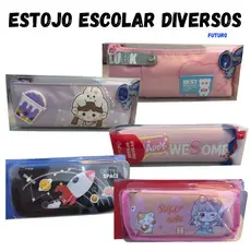 ESTOJO ESCOLAR DIVERSOS - FUTURO